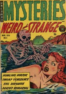 precode horror comics mysteries weird and strange