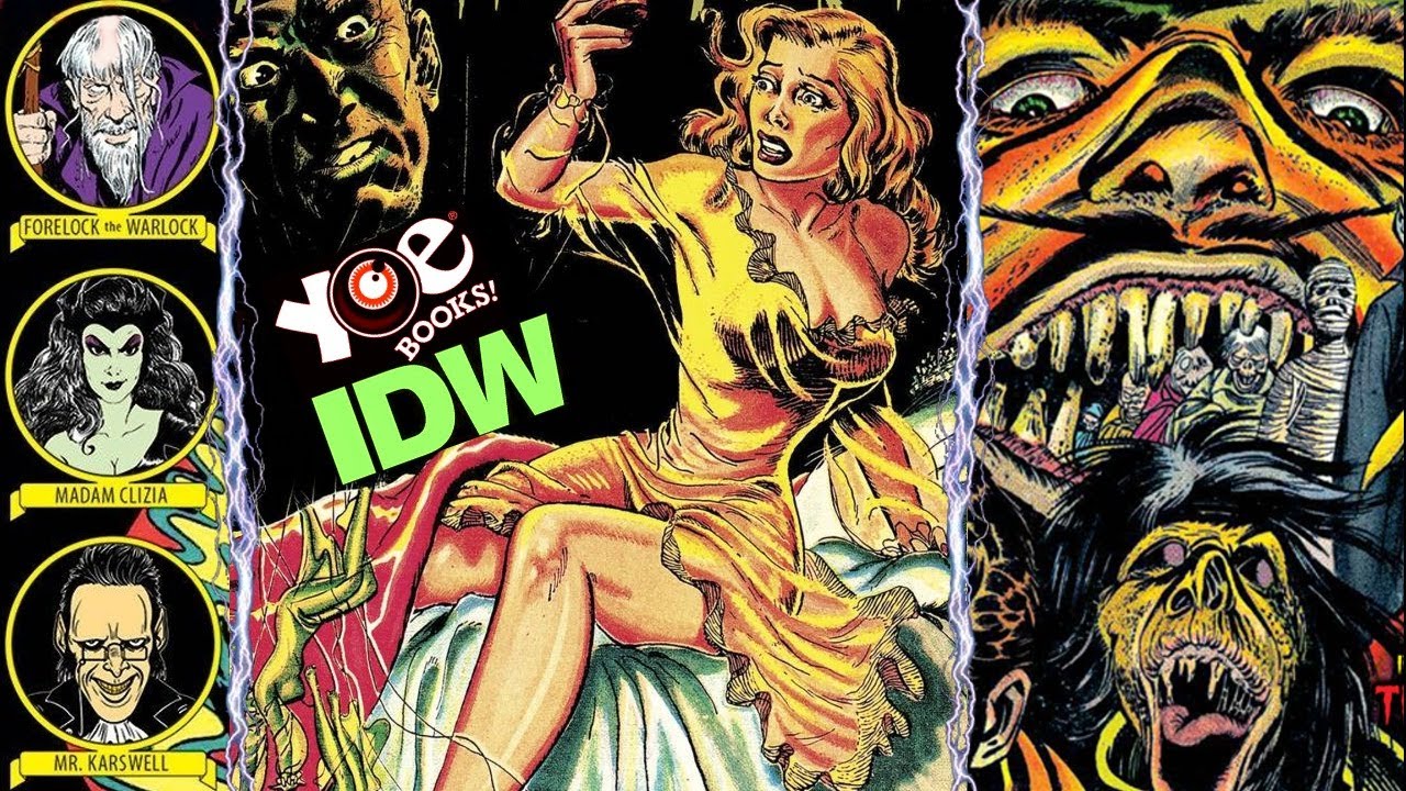 pre-code horror comics reprints haunted horror