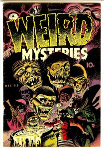 weird mysteries precode horror comics